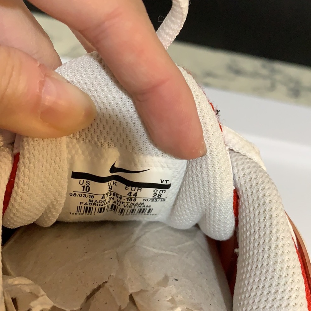 Supreme x Nike Air Max Tailwind IV Red White - Picture 11 of 16